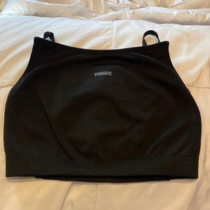 Black gymshark sports bra SZ medium